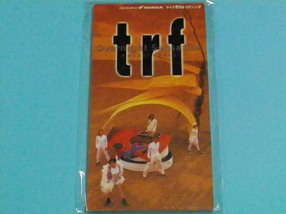 8cm　CD 美品 100円均一 Overnight Sensation trf (№3537)_画像2