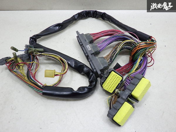  with guarantee!!] HKS TP5-1 V Pro F navy blue computer Harness Toyota JZA80 Supra 2JZ-GTE.. use actual work car remove immediate payment stock have shelves Y-5