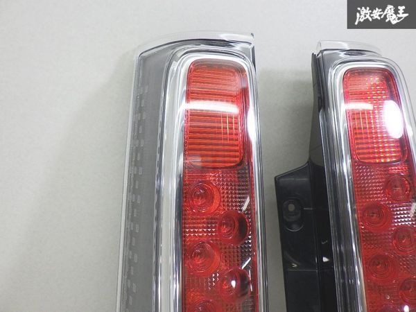 【割れ無し LED点灯OK】 スズキ 純正 MK53S スペーシア LED テールライト テールランプ 左右セット KOITO 220-5938L 棚8-5_画像5