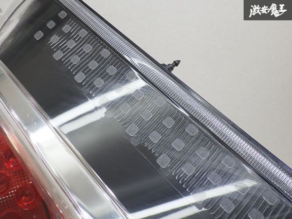 【割れ無し LED点灯OK】 スズキ 純正 MK53S スペーシア LED テールライト テールランプ 左右セット KOITO 220-5938L 棚8-5_浅いキズ