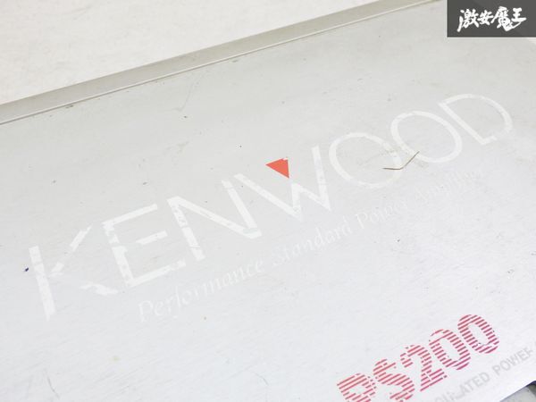 【実働外し】 KENWOOD ケンウッド 汎用 ウーハー ウーファー オーディオ 音響 用 アンプ パワーアンプ KAC-PS200 即納 在庫有 棚22-3_画像3