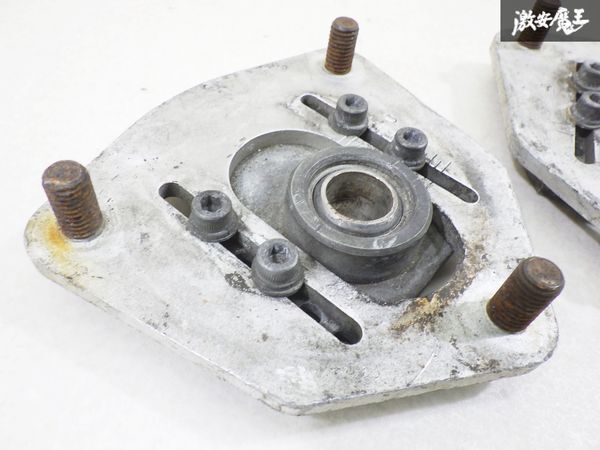 社外 汎用 車高調用 サスペンション用 アッパーマウント 2個セット ネジ間：約10.5cm ネジ径：約1cm 即納 在庫有 棚22-1_画像2