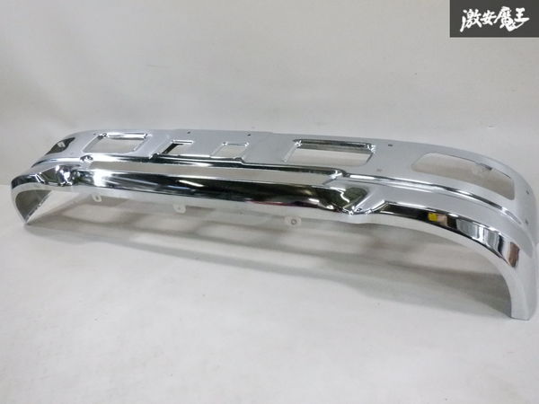 【良品！】 メーカー不明 ISUZU いすゞ エルフ 07 標準 フロントバンパー メッキ 即納 棚2F-F-1_画像7