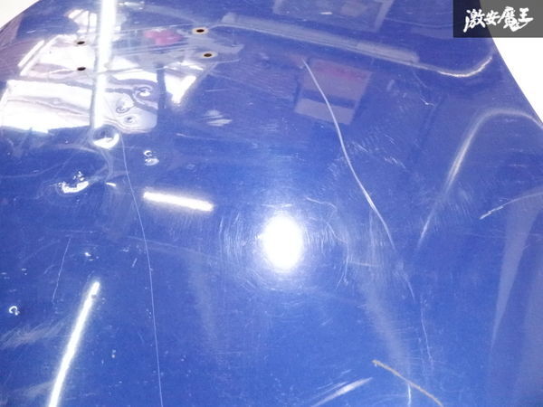 日産 純正 S15 シルビア リア トランク リッド パネル 青メタ系 ウイング穴有り 即納 棚2F-E_画像6