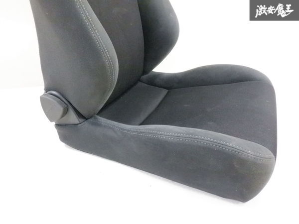 【破れなし！】 RECARO レカロ 正規品 SR7 SR-7F SK100 BK セミバケ セミバケット シート 1脚 両側ダイヤル 底止め 即納 棚2F-E-2_画像6