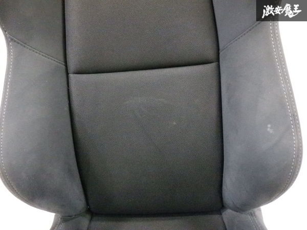 【破れなし！】 RECARO レカロ 正規品 SR7 SR-7F SK100 BK セミバケ セミバケット シート 1脚 両側ダイヤル 底止め 即納 棚2F-E-2_画像3