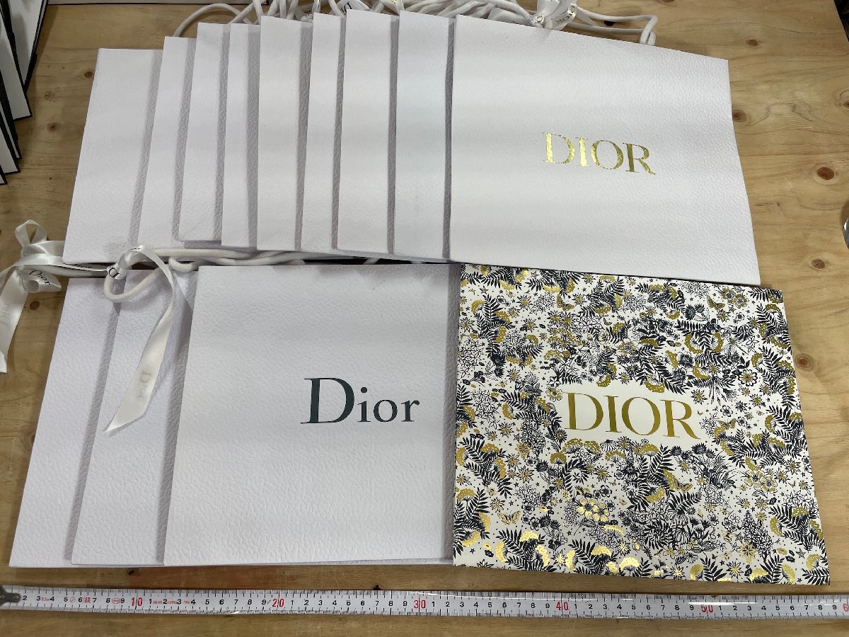 【長期保管品】ブランドショッパー まとめて 63枚 CHANEL Dior YSL HERMES GUCCI シャネル ディオール イブサンローラン エルメス グッチの画像6