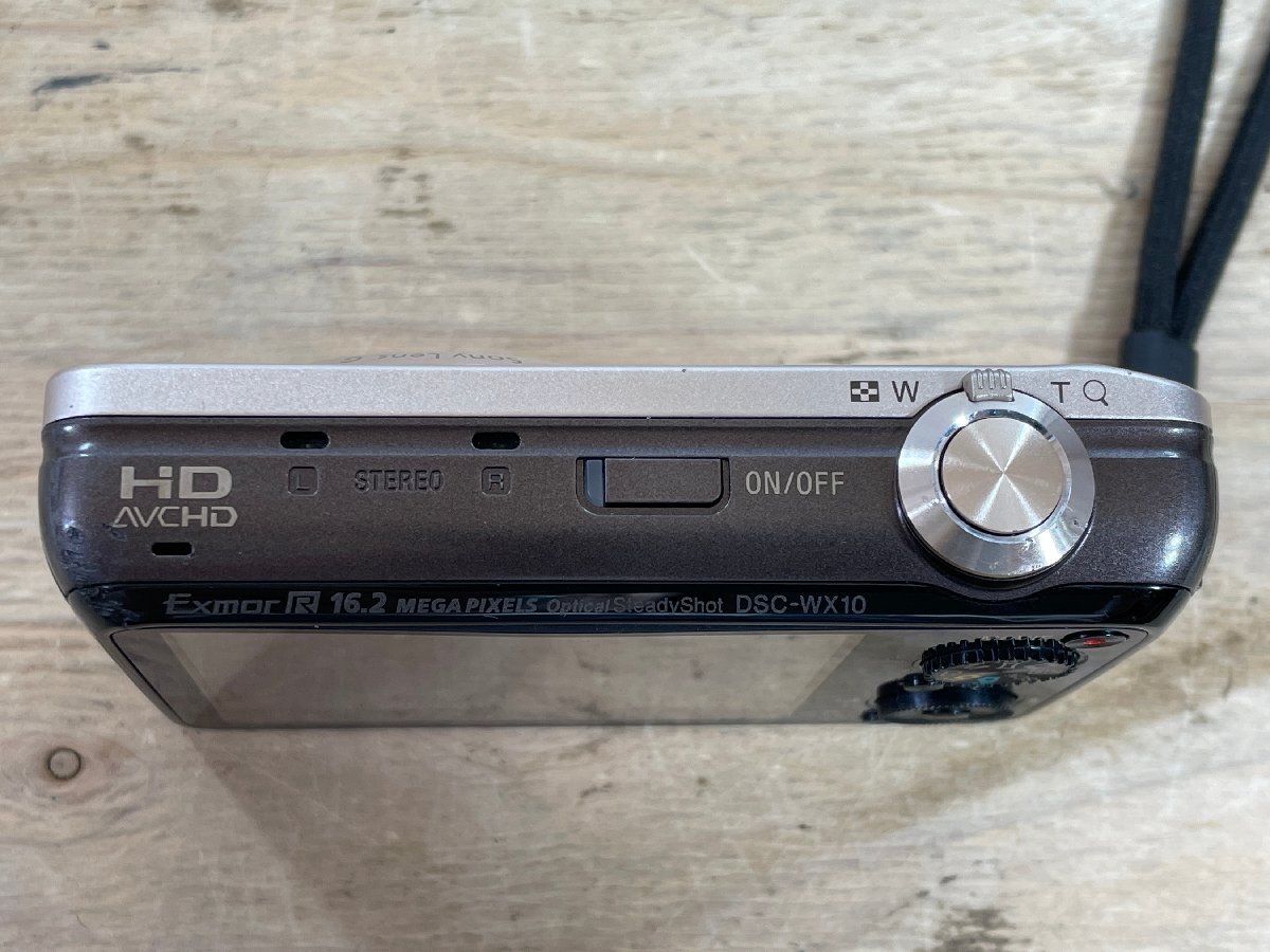 【ジャンク品】SONY Cyber-shot DSC-WX10 ソニー サイバーショット デジタルカメラ コンパクトデジタルカメラ【動作未確認】_画像3