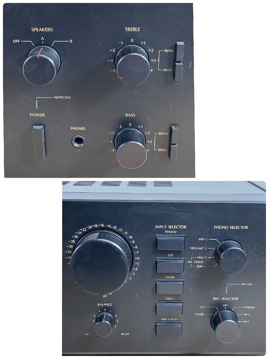 [ operation verification ending ]Sansui AU-D907X pre-main amplifier audio equipment Sansui landscape [ long-term keeping goods ][ body only ]