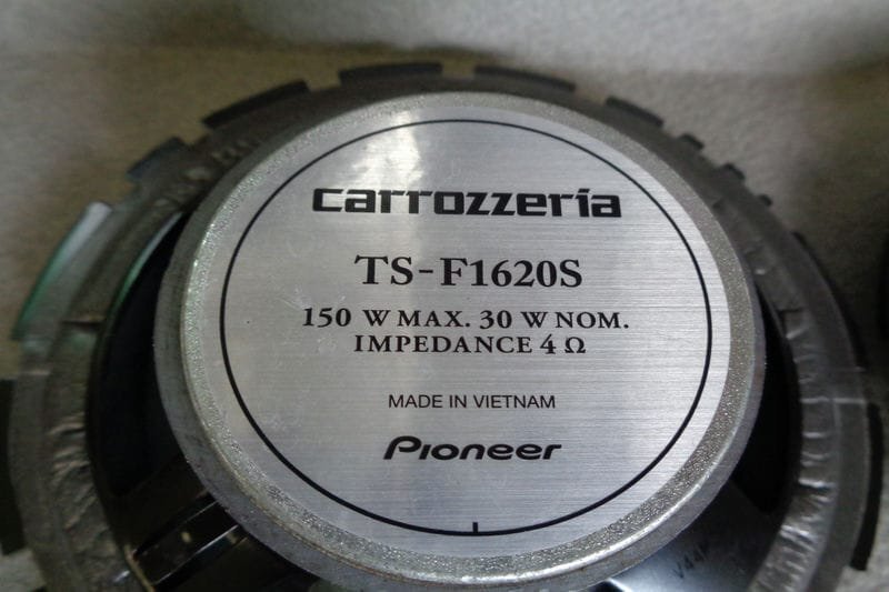 Carrozzeria カロッツェリア セパレート 17㎝ 150W MAX クロスオーバーネットワーク ツイーター スピーカー TS-F1620S B06334-GYA5の画像4