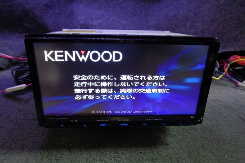 KENWOOD ケンウッド 売切りセール1000円★ 2019年製 CD Bluetooth AUX TV メモリーナビ MDV-D306BT B06309-GYA1_画像1