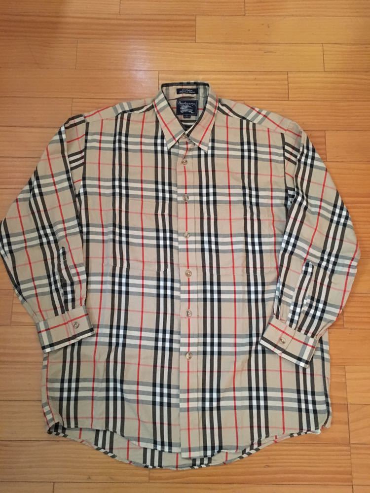 □ショッピングアウトレット□ BURBERRY オーバーサイズシャツ www.m