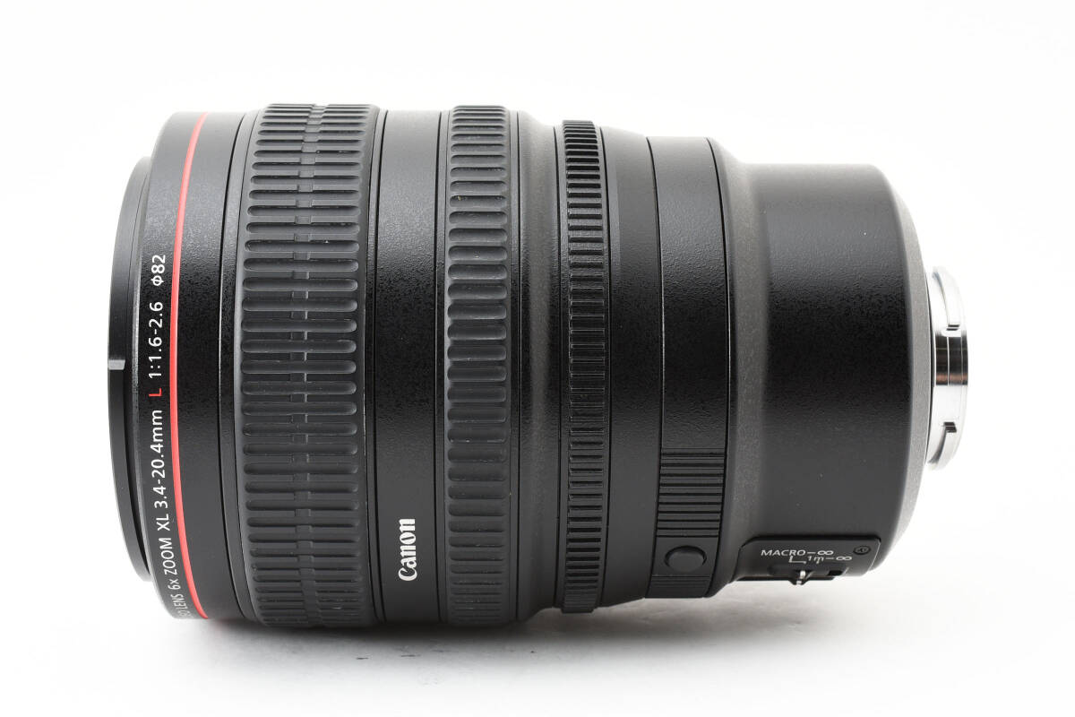 14373 極上品 Canon XL 3.4-20.4mm L HD VIDEO LENS 6× ZOOM キヤノン HD業務用 ビデオカメラレンズ_画像5