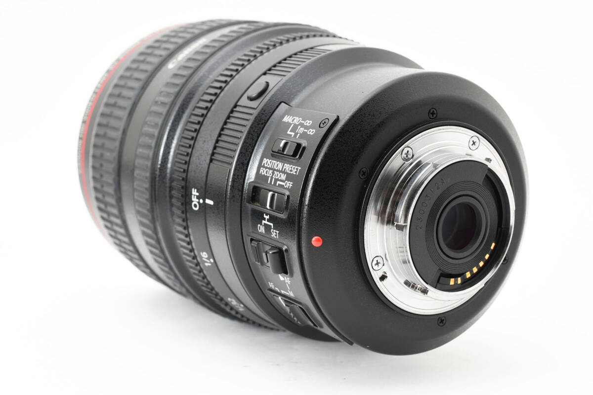 14373 極上品 Canon XL 3.4-20.4mm L HD VIDEO LENS 6× ZOOM キヤノン HD業務用 ビデオカメラレンズ_画像4