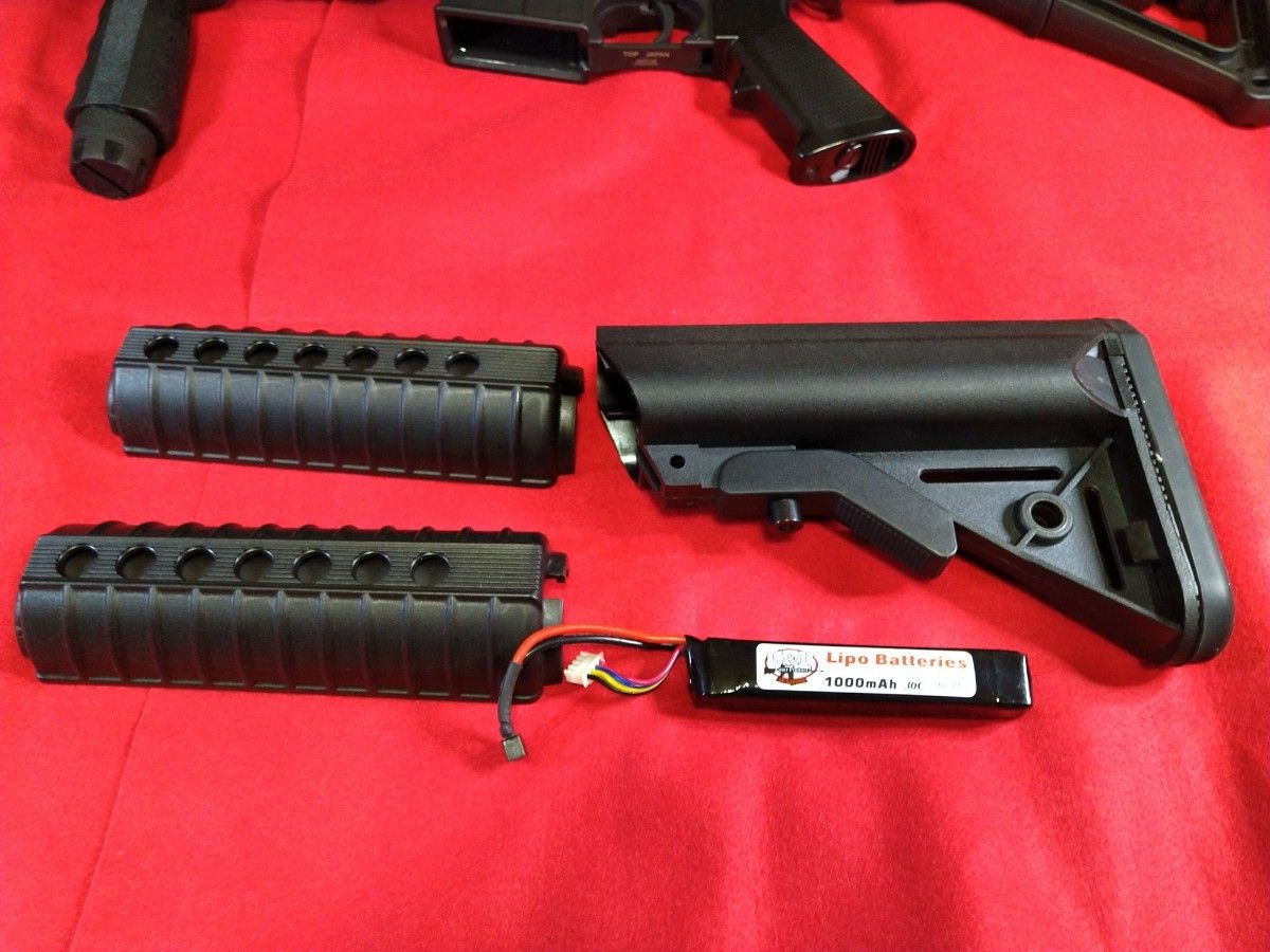 6/30【動作確認済】TOP M4 CARBINE カート排莢式 電動ガン 6/30【動作確認済】TOP M4 CARBINE カート排莢式 電動ガン