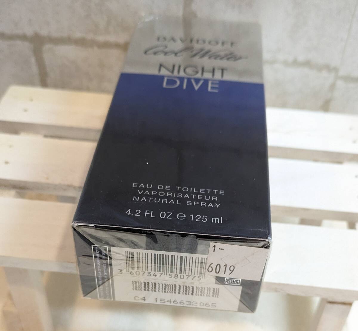  unopened goods 125ml Davidoff cool water Night large bo-doto crack 