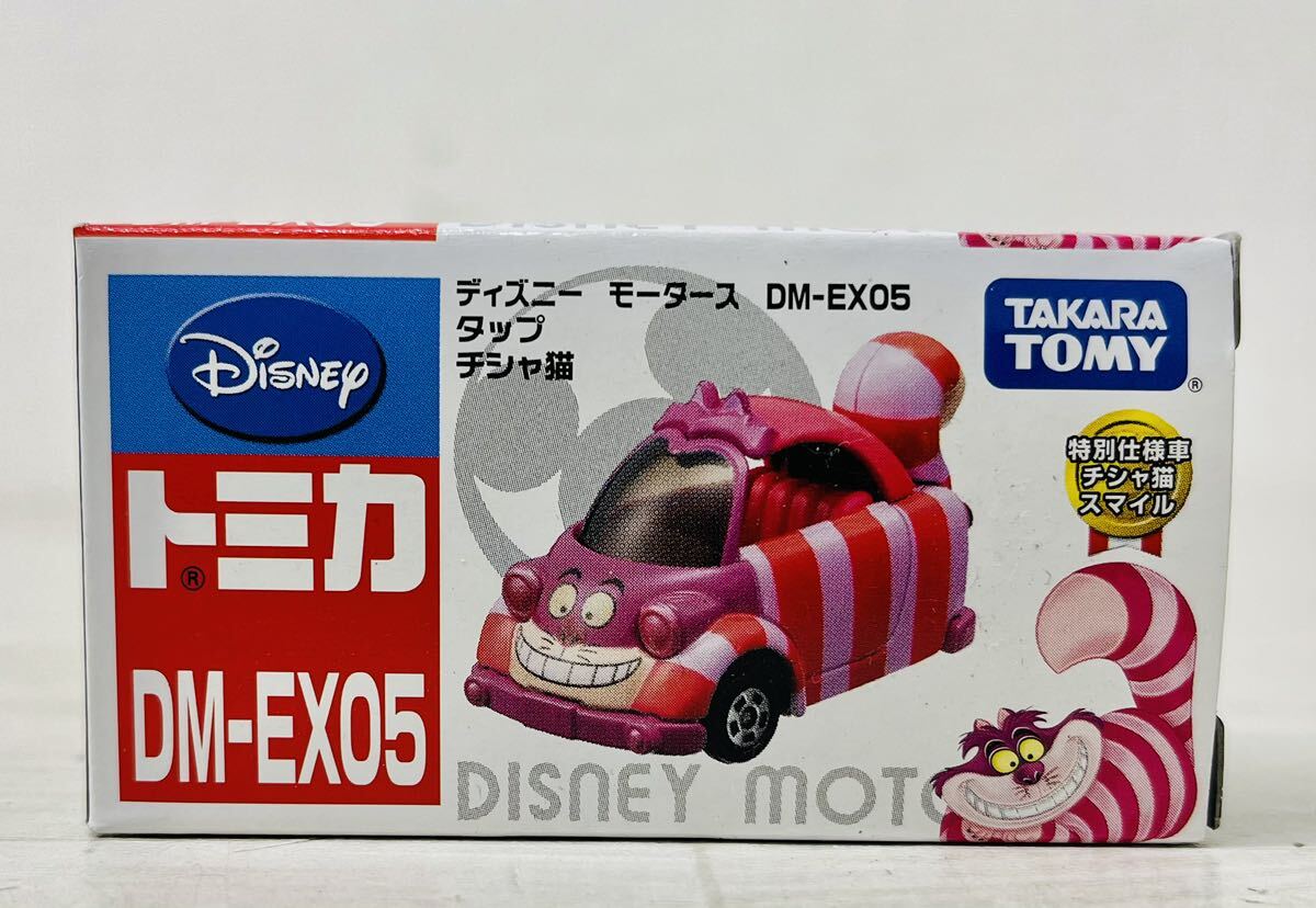 5-26【未使用】トミカ ディズニーモータース DM-EX05 タップ チシャ猫 スマイル 特別仕様車 DISNEY ストア限定_画像1