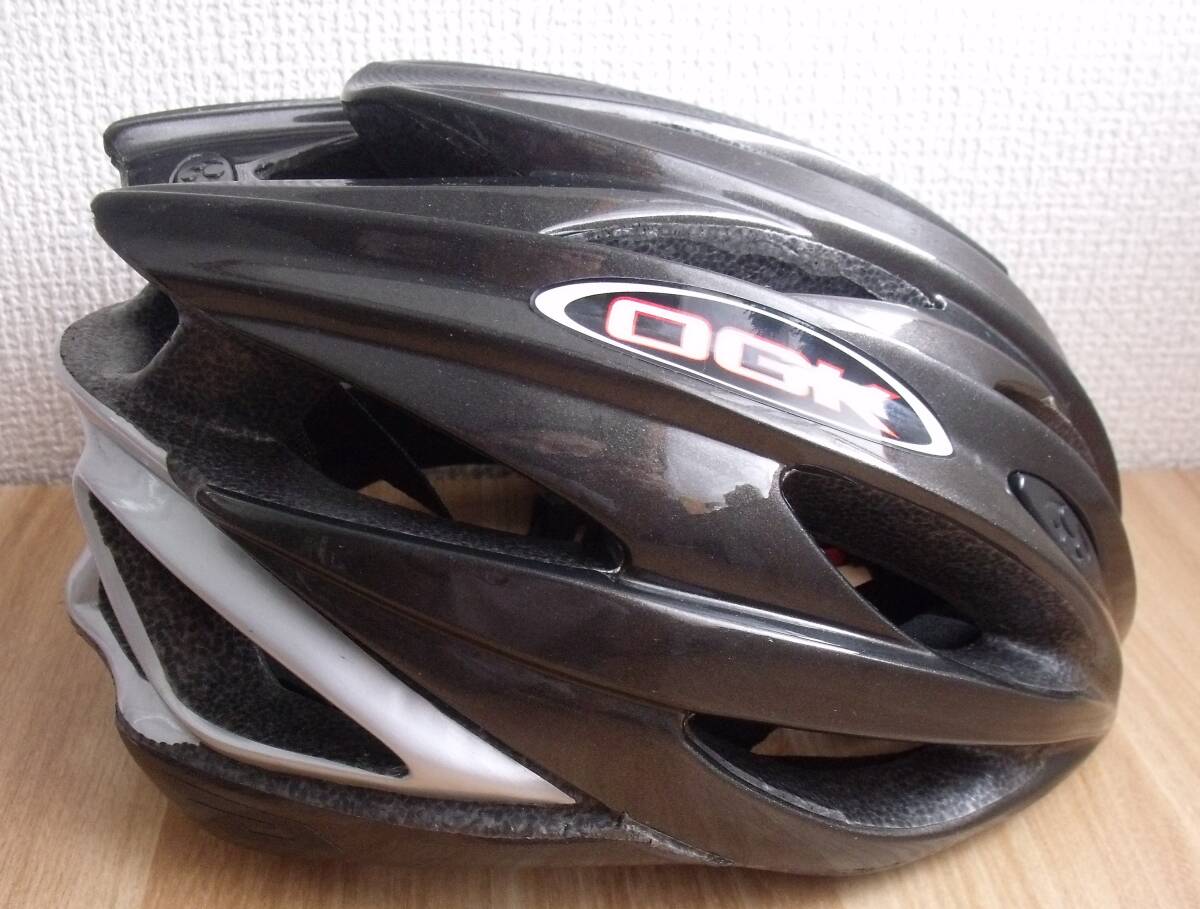 OGK 自転車 ヘルメット　GAIA　XL/XXLサイズ　ブラック　2008年製　長期保管品_画像2