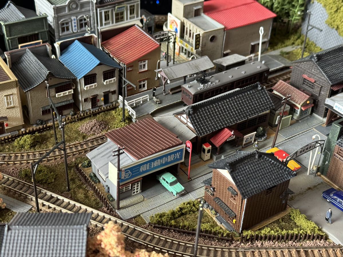 昭和の鉄道模型 をつくる☆ジオラマ 完成品☆ の画像3
