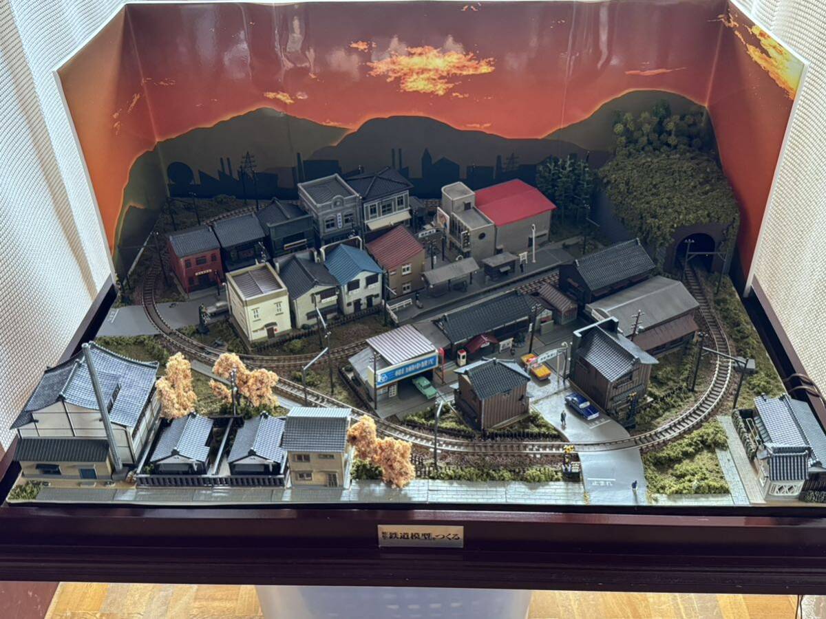 昭和の鉄道模型 をつくる☆ジオラマ 完成品☆ の画像8