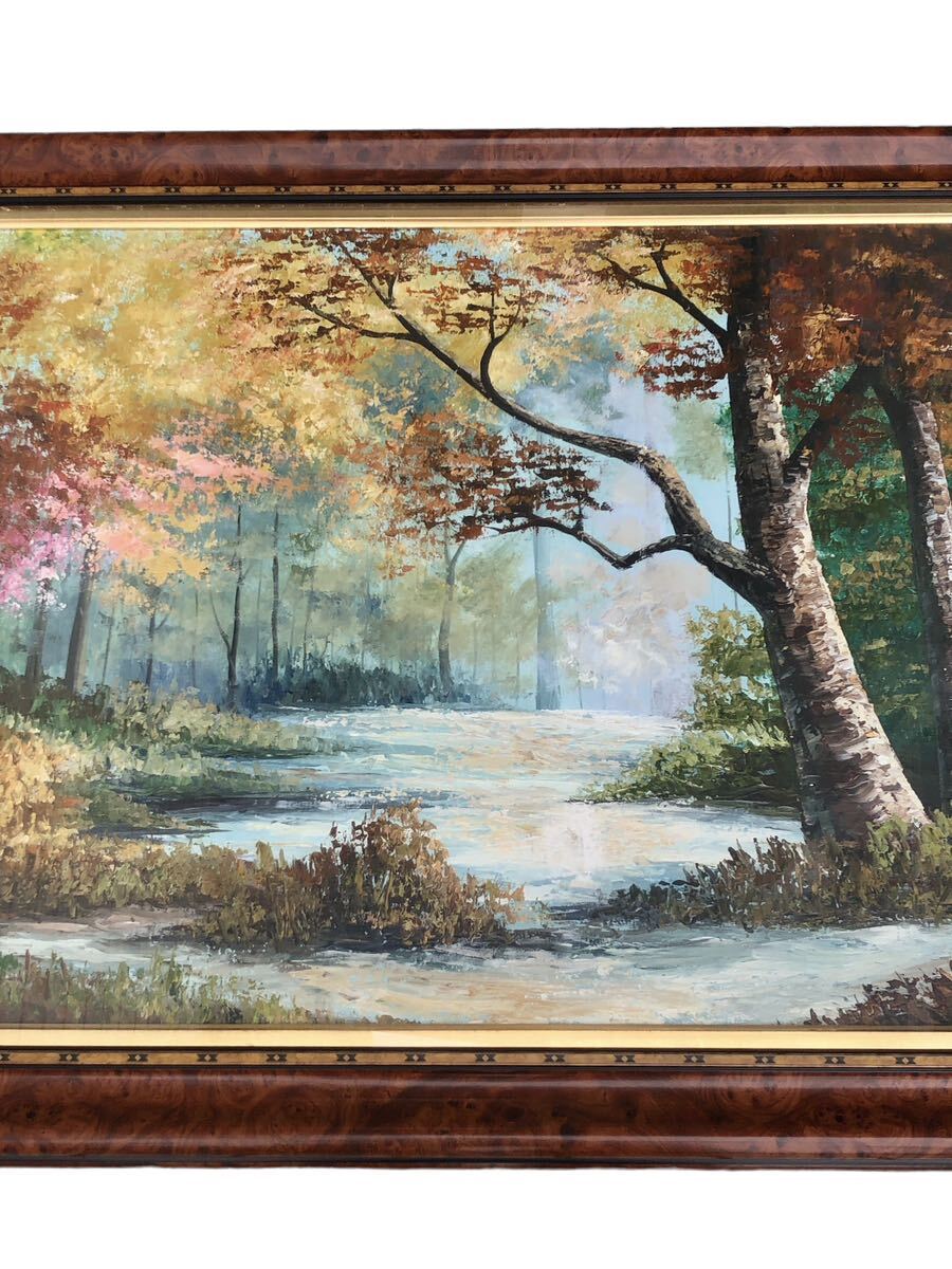 真作』サルトリ・マリア・ルイサ 風景画 /油絵 油彩画 (SARTORI 真作』サルトリ・マリア・ルイサ 風景画 /油絵 油彩画 (SARTORI