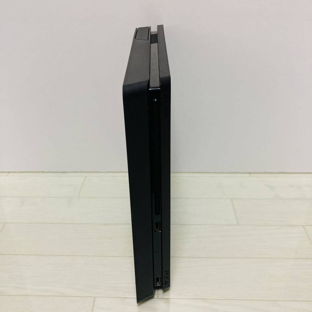 SONY PS4 PlayStation4 CUH-2200A ジェット・ブラック　500GB プレイステーション4 本体　電源ケーブル　プレステ4 【1円スタート】_画像3