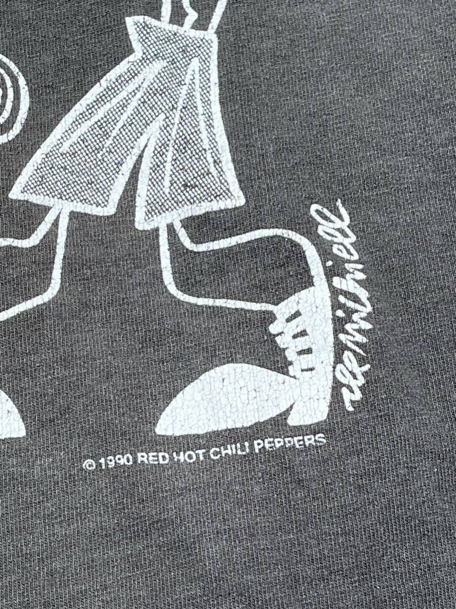 90s USA製 RED HOT CHILI PEPPERS ピカソ Tシャツの画像6
