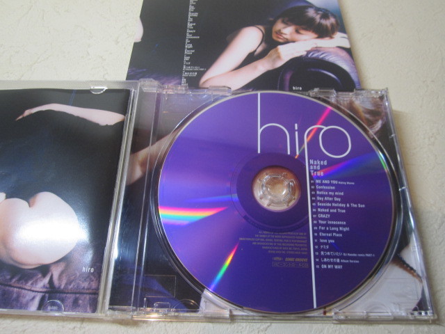 【CD】hiro / Naked and True_画像2