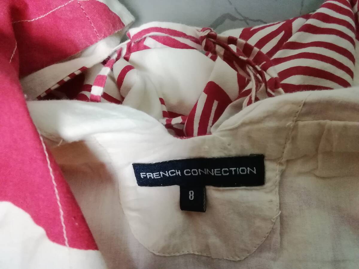 ★★『FRENCH CONNECTION』フレンチコネクション《ノースリーブワンピース・UK8》S～Mサイズ　☆極美品☆ ★★_画像6