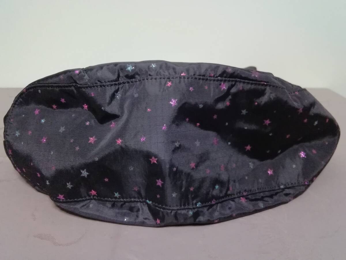 ★★『LeSportsac』レスポートサック・ラメ星柄《2wayショルダーバッグ》☆USED美品☆ ★★_画像6