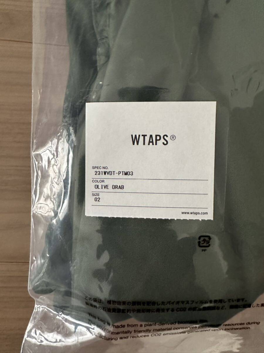 WTAPS MILT0001 TROUSERS OLIVE DRAB SIZE2
