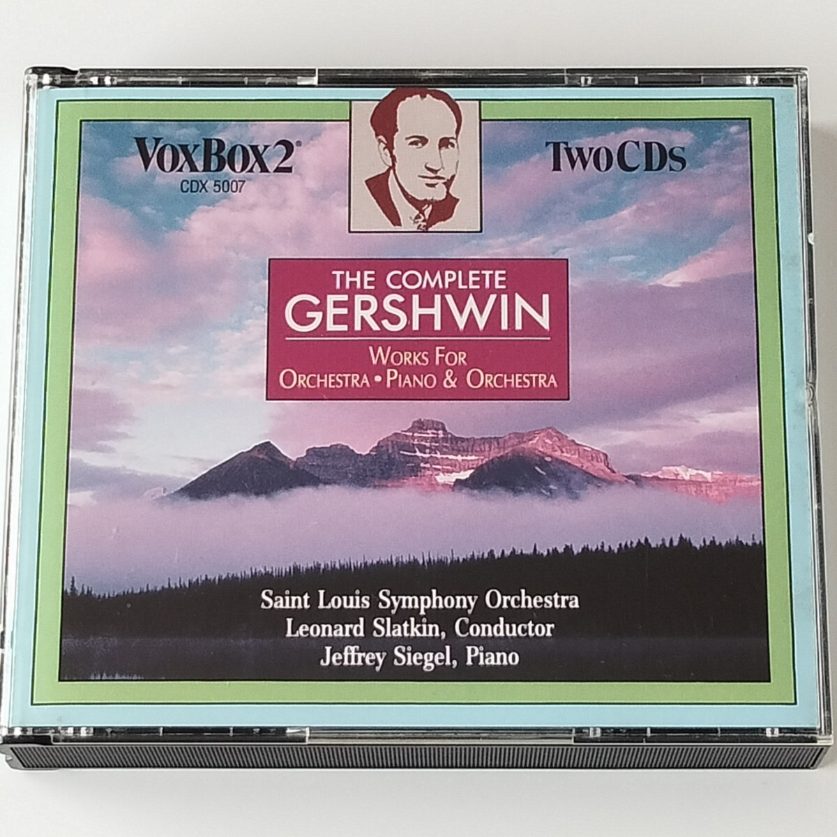 【輸入盤2CD】ガーシュウィン THE COMPLETE GERSHWIN(CDX5007)ジェフリー・シーゲル/セントルイス交響楽団/レナード・スラットキン_画像1