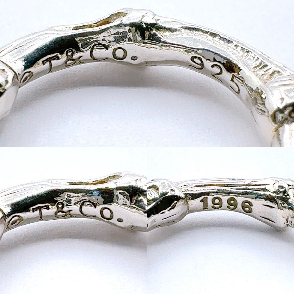 TIFFANY&Co ティファニー バンブー リング ヴィンテージ 9号程度 TIFFANY&Co ティファニー バンブー リング ヴィンテージ 9号程度