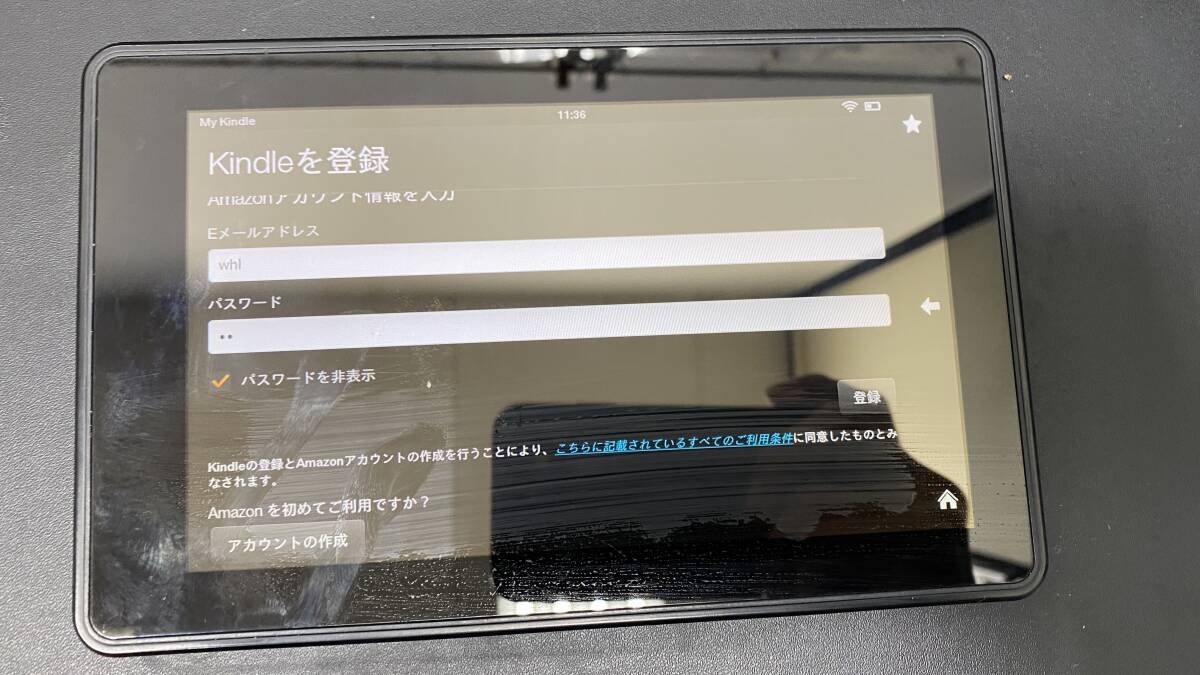 【初期化済】キンドル タブレット Amazon Kindle Fire7 d01400　wifi_画像3