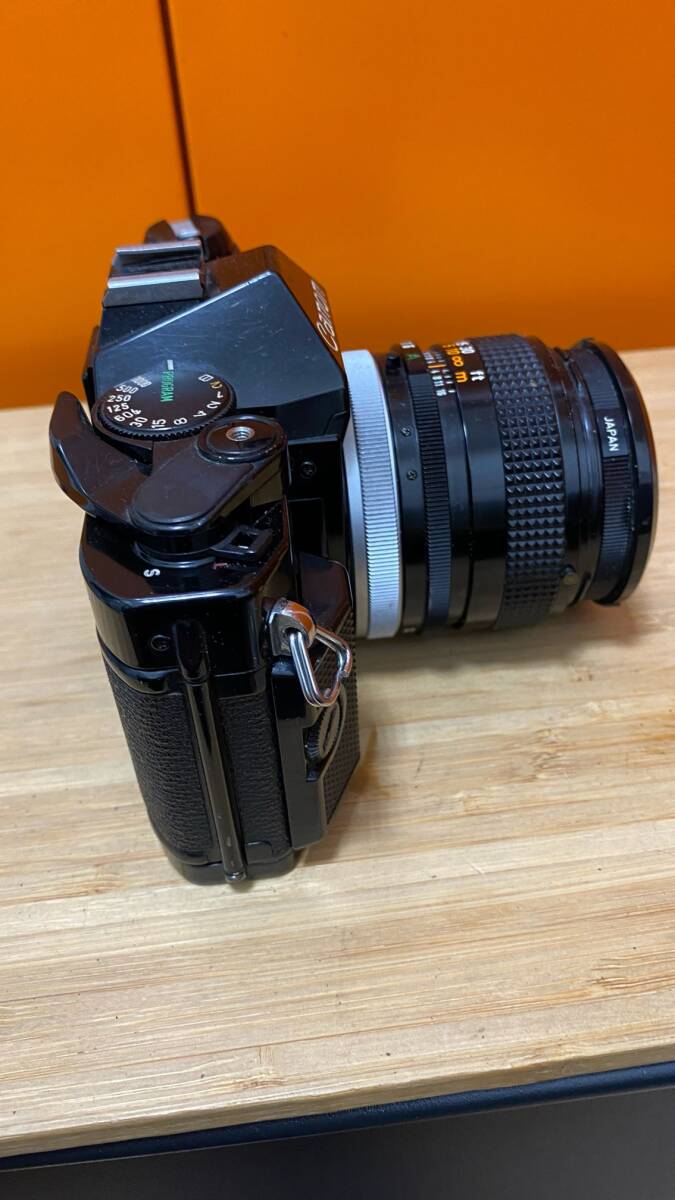 キャノン AE-1 PROGRAM フィルムカメラ CANNON 黒 レンズ FD 50ｍｍ 1:1.4 S.S.C シャッター切れます 動作確認済の画像4