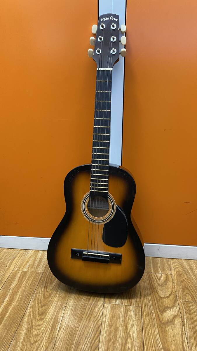 Sepia Crue セピアクルー ミニアコースティックギター W-50/TS ソフトケース付き_画像1
