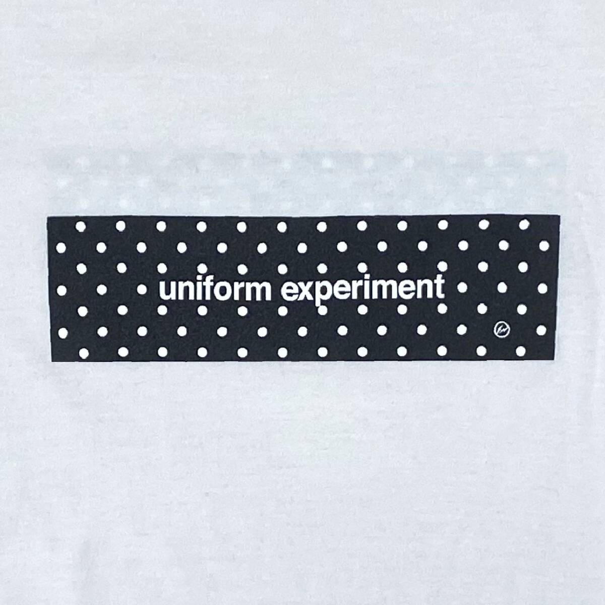 uniform experiment 20SS BOX LOGO WIDE TEE ドット ボックス ロゴ プリント オーバーサイズ ビッグ ワイド Tシャツ カットソー 2 SOPHNET _画像5