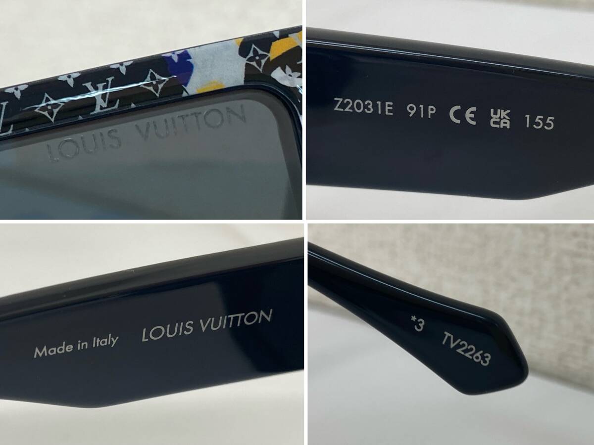LOUIS VUITTON ルイヴィトン LV サイクロン モノグラム マルチカラー Z2031E サングラス メンズの画像9