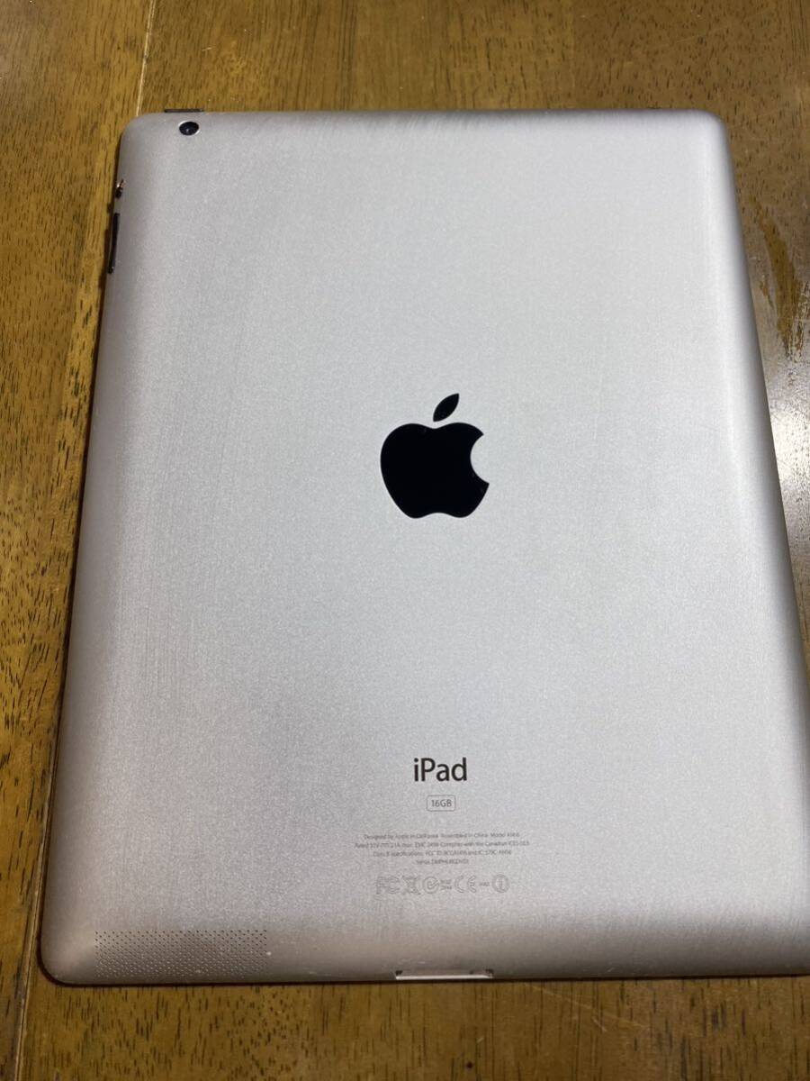 送料無料 Apple iPad 第3世代 16GB シルバー 中古 本体 Wi-Fiモデル 訳あり品の画像4