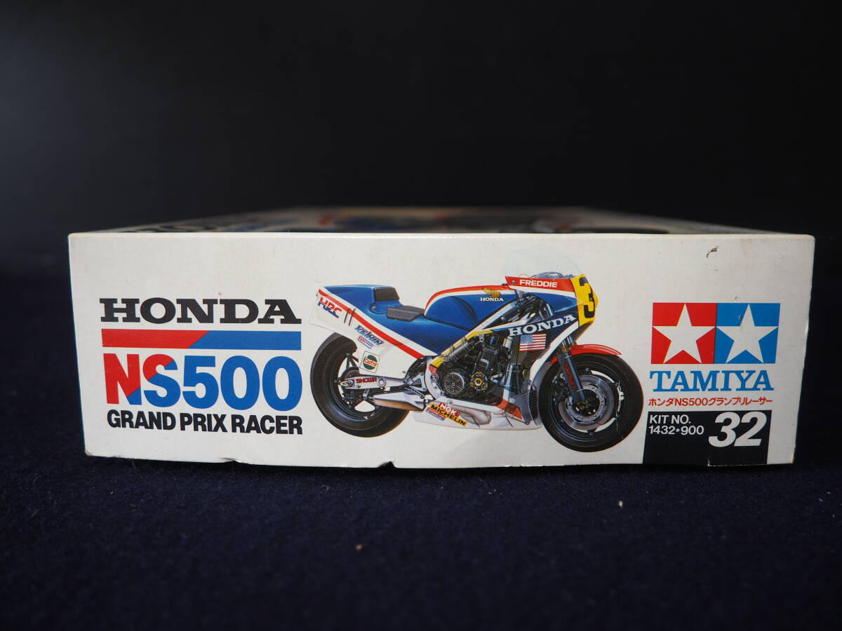 未組立 プラモデル【HONDA NS500】1/12 オートバイシリーズ No.32 ホンダNS500 グランプリレーサー TAMIYA バイク レトロ_画像4