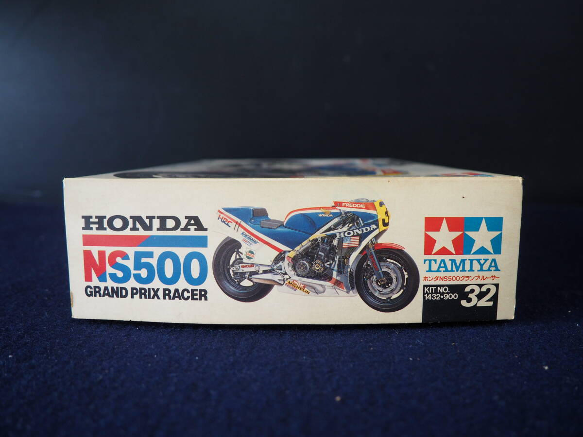 未組立 プラモデル【HONDA NS500】1/12 オートバイシリーズ No.32 ホンダNS500 グランプリレーサー TAMIYA バイク レトロ_画像6