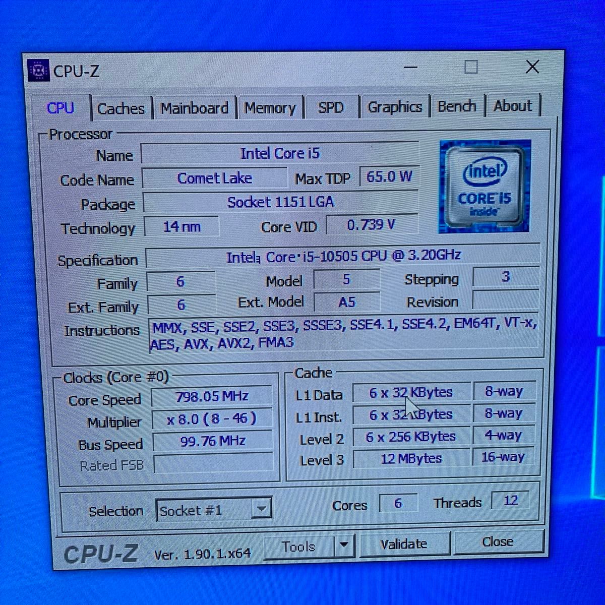 富士通 ESPRIMO  Core i5 10505 (第10世代）3.2GHz