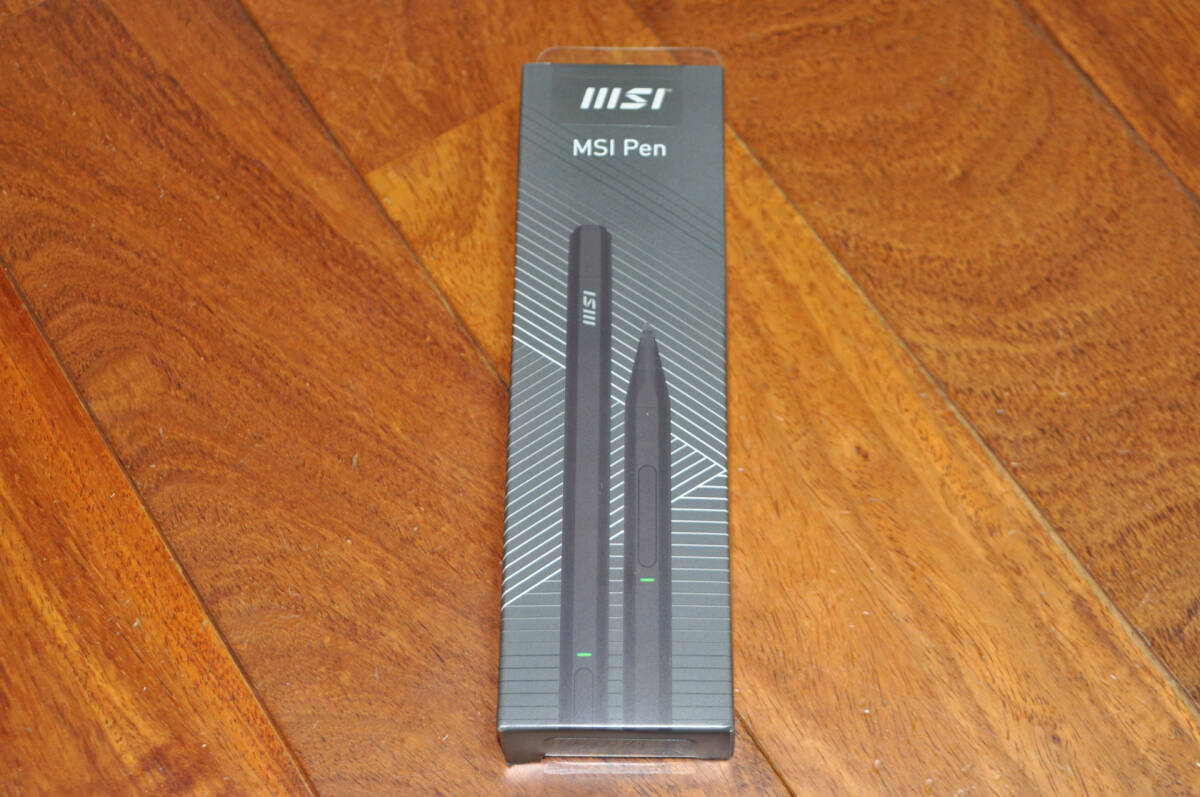 未使用 未開封 新品 MSI Pen MSI アクティブスタイラス 4,096レベル筆圧感度 65時間 バッテリー Type-C充電の画像1