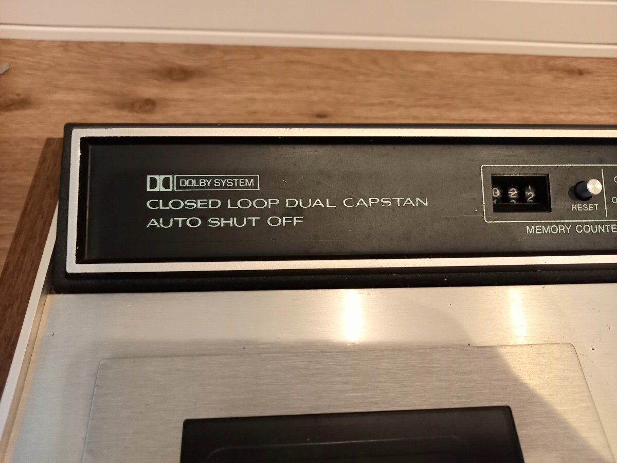 SONY ソニー STEREO CASSETTE-CORDER TC-2260SD カセットレコーダー レトロ 中古 保管 現状品 k1059の画像2