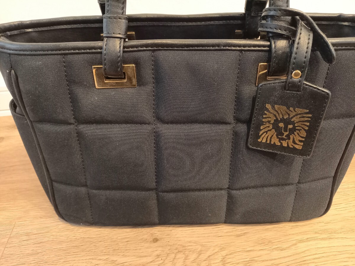 ANNE KLEIN アンクライン ハンドバッグ バッグ ブラック 黒 中古 保管 現状品 k1081_画像3