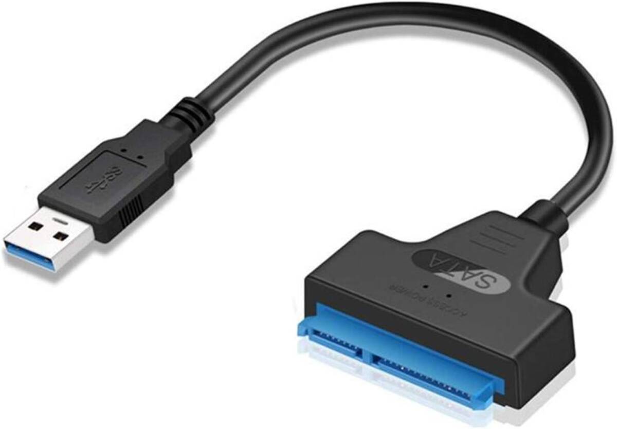 サムコス SATA USB 3.0 変換アダプター 2.5インチ SSD/HDD用 SATAケーブル 5Gbps 高速 SATA3_画像1