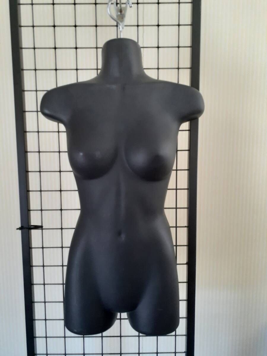  hanger torso half torso hanger type 3 piece set black torso lady's 