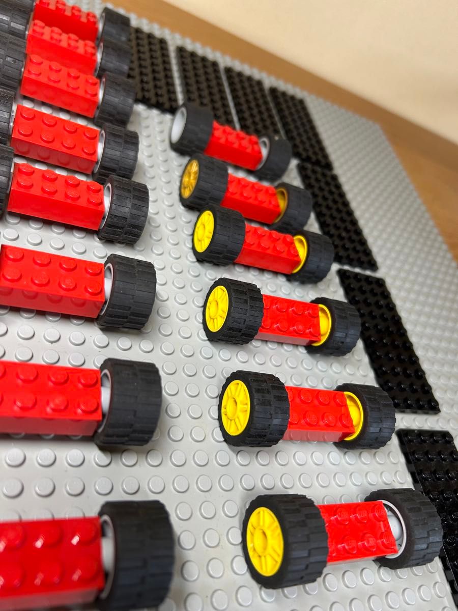 LEGO レゴ　自動車7台分の車パーツセット