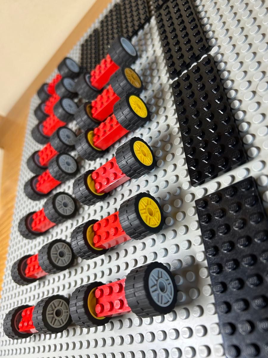 LEGO レゴ　自動車7台分の車パーツセット