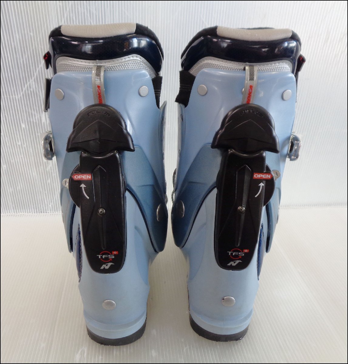 Bana8◆NORDICA/ノルディカ スキー靴 スキーブーツ 24-24.5cm 285ｍｍ ブルー系の画像2